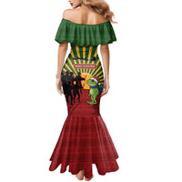 Merry Resistmas Family Matching Mermaid Dress and Hawaiian Shirt Resist Portland Frog - Wonder Print Shop