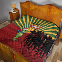 Merry Resistmas Quilt Resist Portland Frog - Wonder Print Shop