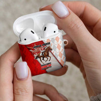 Horse Racing Christmas AirPods Case Giddy Up Pick Up Your Feet - Wonder Print Shop