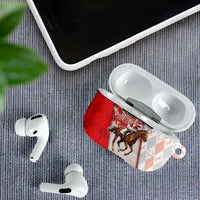 Horse Racing Christmas AirPods Case Giddy Up Pick Up Your Feet - Wonder Print Shop