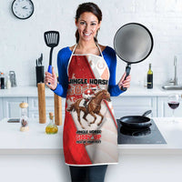 Horse Racing Christmas Apron Giddy Up Pick Up Your Feet - Wonder Print Shop