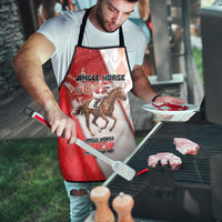Horse Racing Christmas Apron Giddy Up Pick Up Your Feet - Wonder Print Shop