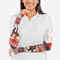 Horse Racing Christmas Arm Sleeves Giddy Up Pick Up Your Feet - Wonder Print Shop