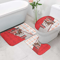 Horse Racing Christmas Bathroom Set Giddy Up Pick Up Your Feet - Wonder Print Shop