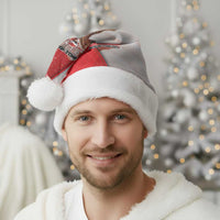 Horse Racing Christmas Santa Hat Giddy Up Pick Up Your Feet - Wonder Print Shop