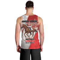 Horse Racing Christmas Men Tank Top Giddy Up Pick Up Your Feet - Wonder Print Shop