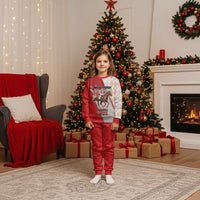 Horse Racing Christmas Pajama Set Giddy Up Pick Up Your Feet - Wonder Print Shop