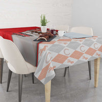 Horse Racing Christmas Tablecloth Giddy Up Pick Up Your Feet - Wonder Print Shop