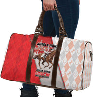 Horse Racing Christmas Travel Bag Giddy Up Pick Up Your Feet - Wonder Print Shop
