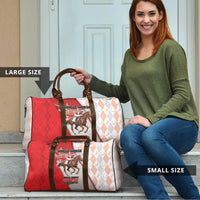 Horse Racing Christmas Travel Bag Giddy Up Pick Up Your Feet - Wonder Print Shop