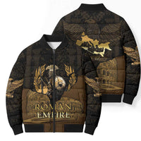 Roman Empire Bomber Puffer Jacket Centurion Colosseum - Wonder Print Shop