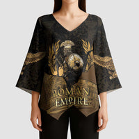 Roman Empire Kimono Sleeve Blouse Centurion Colosseum - Wonder Print Shop