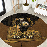 Roman Empire Round Carpet Centurion Colosseum - Wonder Print Shop