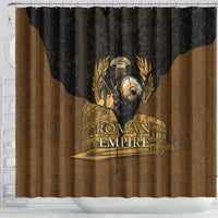 Roman Empire Shower Curtain Centurion Colosseum - Wonder Print Shop
