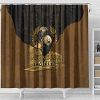 Roman Empire Shower Curtain Centurion Colosseum - Wonder Print Shop