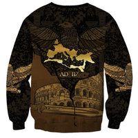 Roman Empire Sweatshirt Centurion Colosseum - Wonder Print Shop
