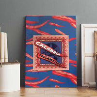 Italy Calabria Canvas Wall Art Piccantino Vintage Style