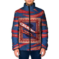 Personalized Italy Calabria Padded Jacket Piccantino Vintage Style