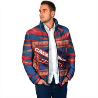 Personalized Italy Calabria Padded Jacket Piccantino Vintage Style