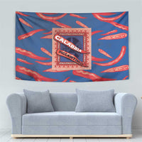 Italy Calabria Tapestry Piccantino Vintage Style