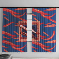 Italy Calabria Window Curtain Piccantino Vintage Style