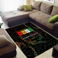 Juneteenth 1865 Area Rug Unapologetically Black