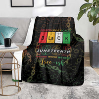 Juneteenth 1865 Blanket Unapologetically Black