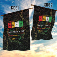 Juneteenth 1865 Garden Flag Unapologetically Black