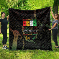 Juneteenth 1865 Quilt Unapologetically Black