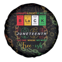 Juneteenth 1865 Spare Tire Cover Unapologetically Black