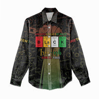 Juneteenth 1865 Women Casual Shirt Unapologetically Black