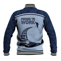Golf Baseball Jacket Sporty Style Navy - Wonder Print Shop