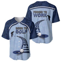 Golf Baseball Jersey Sporty Style Navy - Wonder Print Shop