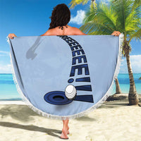 Golf Beach Blanket Sporty Style Navy - Wonder Print Shop