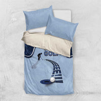 Golf Bedding Set Sporty Style Navy - Wonder Print Shop