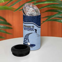 Golf 4 in 1 Can Cooler Tumbler Sporty Style Navy - Wonder Print Shop