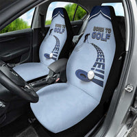 Golf Car Seat Cover Sporty Style Navy - Wonder Print Shop