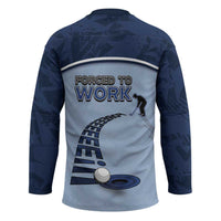 Golf Hockey Jersey Sporty Style Navy - Wonder Print Shop