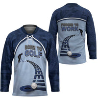 Golf Hockey Jersey Sporty Style Navy - Wonder Print Shop
