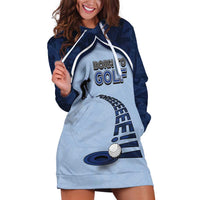 Golf Hoodie Dress Sporty Style Navy - Wonder Print Shop