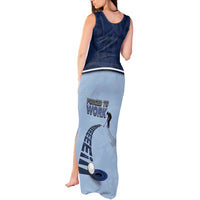 Golf Tank Maxi Dress Sporty Style Navy - Wonder Print Shop