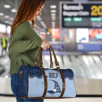 Golf Travel Bag Sporty Style Navy - Wonder Print Shop