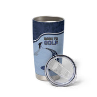 Golf Tumbler Cup Sporty Style Navy - Wonder Print Shop