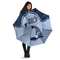 Golf Umbrella Sporty Style Navy - Wonder Print Shop