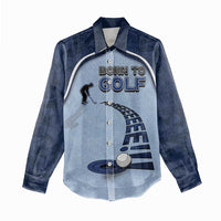 Golf Women Casual Shirt Sporty Style Navy - Wonder Print Shop