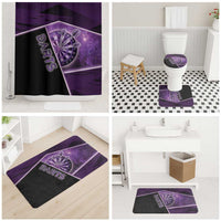 Darts Bathroom Set Galaxy Style Purple - Wonder Print Shop
