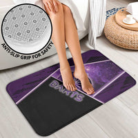 Darts Bathroom Set Galaxy Style Purple - Wonder Print Shop