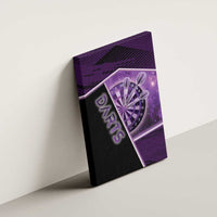 Darts Canvas Wall Art Galaxy Style Purple - Wonder Print Shop
