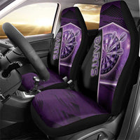 Darts Car Seat Cover Galaxy Style Purple - Wonder Print Shop