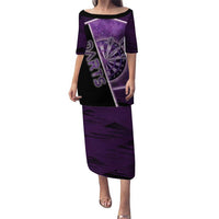 Personalized Darts Puletasi Galaxy Style Purple - Wonder Print Shop